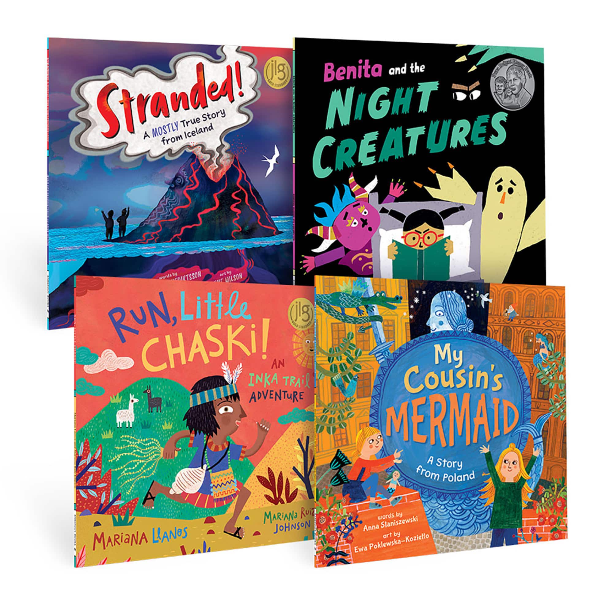 Barefoot Books 1st Grade Authentic Stories Bundle 1 Diverse Book Set